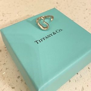 Tiffany and Co. Open Heart Ring